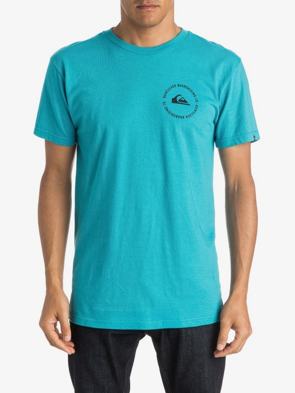 quiksilver, Angles T-Shirt, BISCAY BAY (bpw0) 0 Angles T-Shirt AQYZT04002 Quiksilver