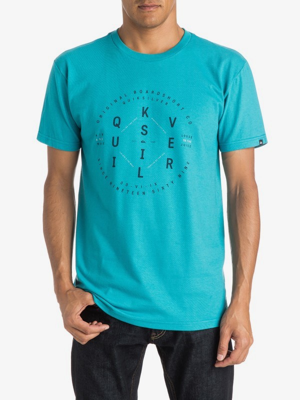 quiksilver, Run T-Shirt, BISCAY BAY (bpw0) 0 Run T-Shirt AQYZT04010 Quiksilver