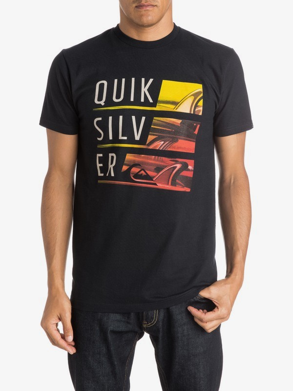 quiksilver, Word Up T-Shirt, BLACK (kvj0) 0 Word Up T-Shirt AQYZT04011 Quiksilver