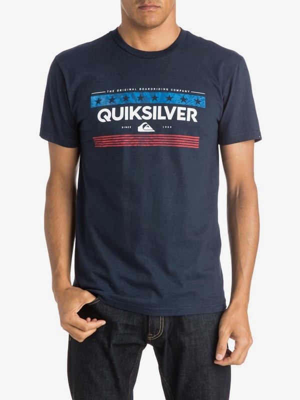 quiksilver, The General - T-Shirt, NAVY BLAZER (byj0) 0 The General - T-Shirt AQYZT04014 Quiksilver