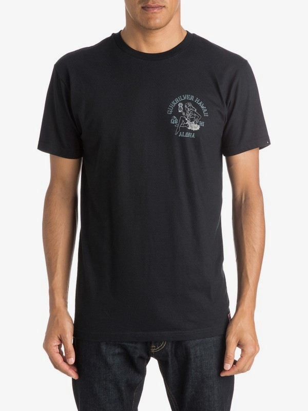 quiksilver, Hula Pineskull T-Shirt, BLACK (kvj0) 0 Hula Pineskull T-Shirt AQYZT04055 Quiksilver