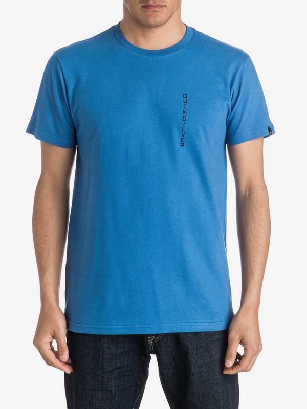 quiksilver, Faded Time Tee, STAR SAPPHIRE (bnj0) 0 Faded Time Tee AQYZT04288 Quiksilver