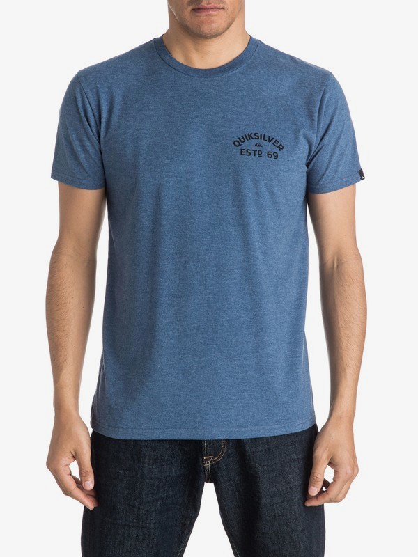quiksilver, Camiseta Radical, DARK DENIM HEATHER (brqh) 0 Camiseta Radical AQYZT04296 Quiksilver