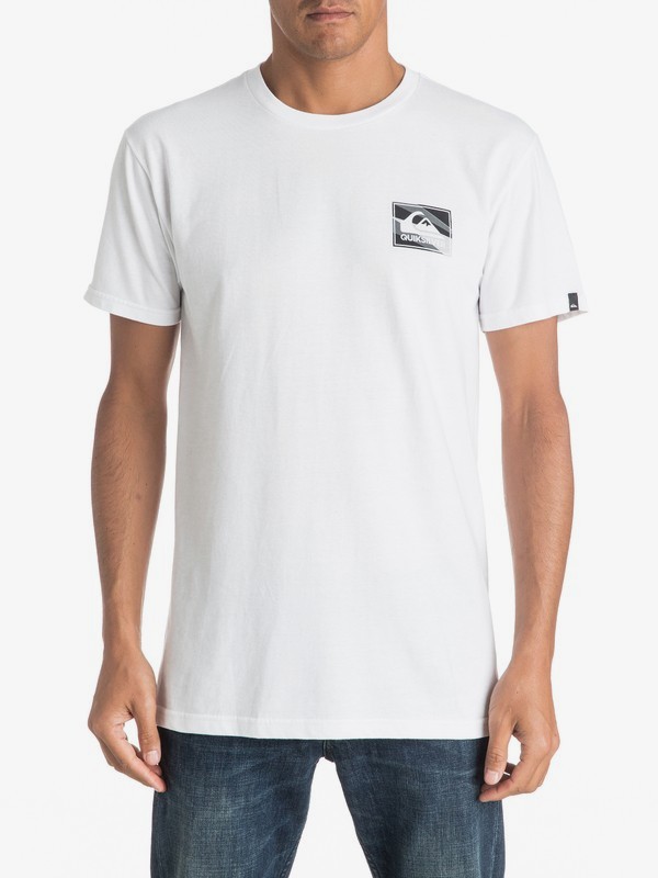 quiksilver, Box Knife - T-Shirt, WHITE (wbb0) 0 Box Knife - T-Shirt AQYZT04400 Quiksilver
