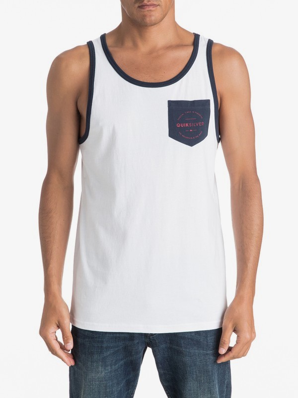 quiksilver, Fester - Vest, WHITE (wbb0) 0 Fester - Vest AQYZT04453 Quiksilver