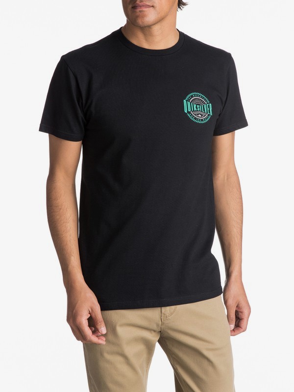 quiksilver, Air Band Tee, BLACK (kvj0) 0 Air Band Tee AQYZT04739 Quiksilver