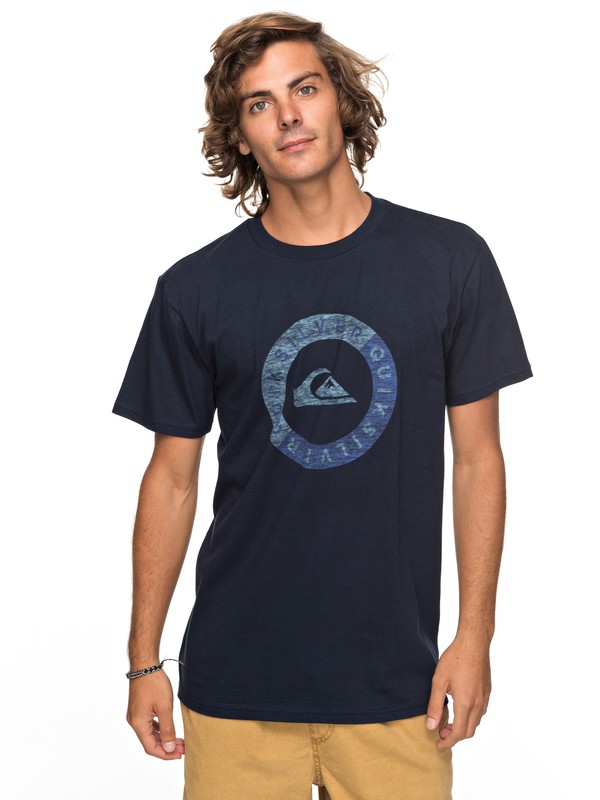 quiksilver, Shores Away Tee, NAVY BLAZER (byj0) 0 Shores Away Tee AQYZT05123 Quiksilver
