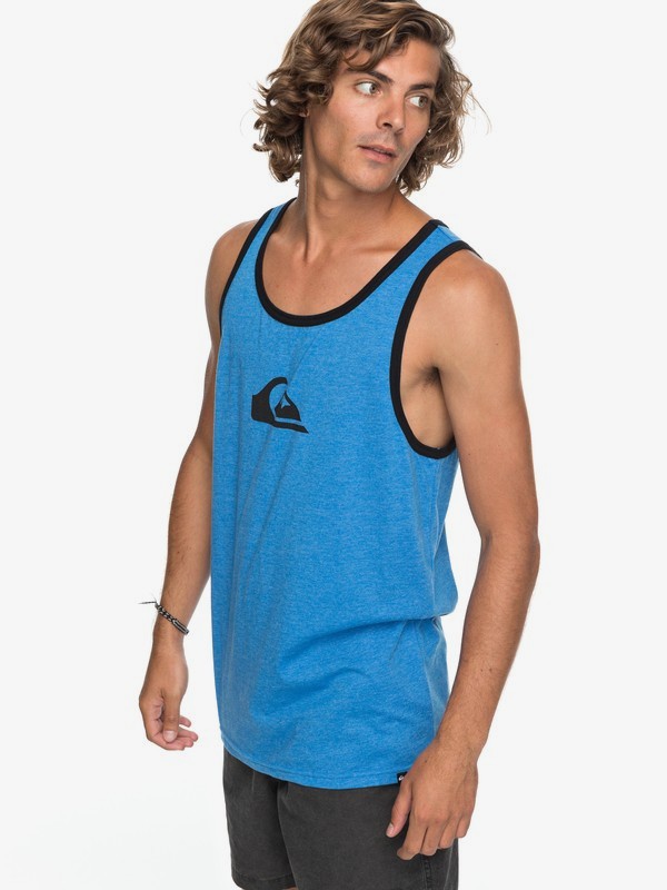 quiksilver, MW LOGO TANK MJ0, MALIBU HEATHER (bmah) 0 MW LOGO TANK MJ0 AQYZT05216 Quiksilver