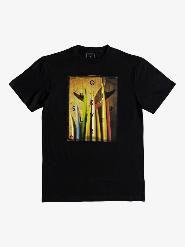 quiksilver, Quiver Central Tee, BLACK (kvj0) 0 Quiver Central Tee AQYZT05543 Quiksilver