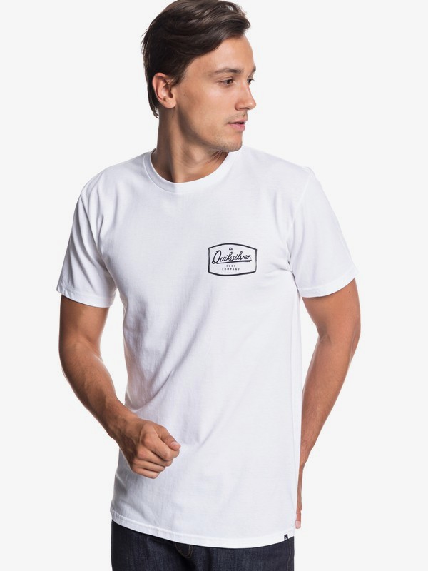quiksilver, Edgy Vibes Tee, WHITE (wbb0) 0 Edgy Vibes Tee White AQYZT05759 Quiksilver