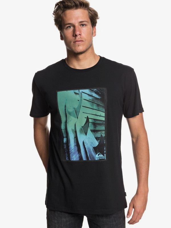 quiksilver, Quiver Gradient Tee, BLACK (kvj0) 0 Quiver Gradient Tee Black AQYZT05775 Quiksilver