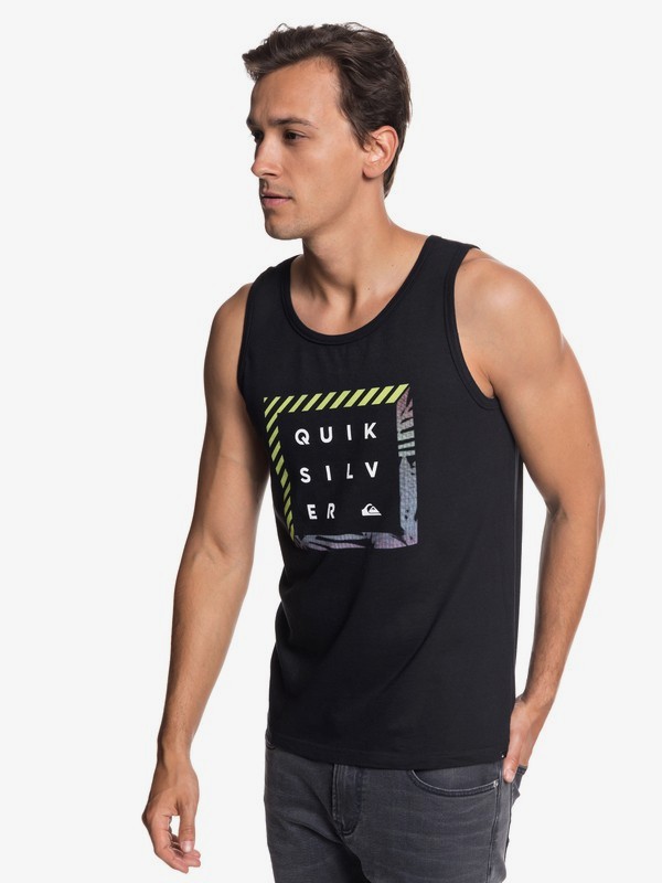 quiksilver, Shinrin Yoku Tank, BLACK (kvj0) 0 Shinrin Yoku Tank Black AQYZT05787 Quiksilver