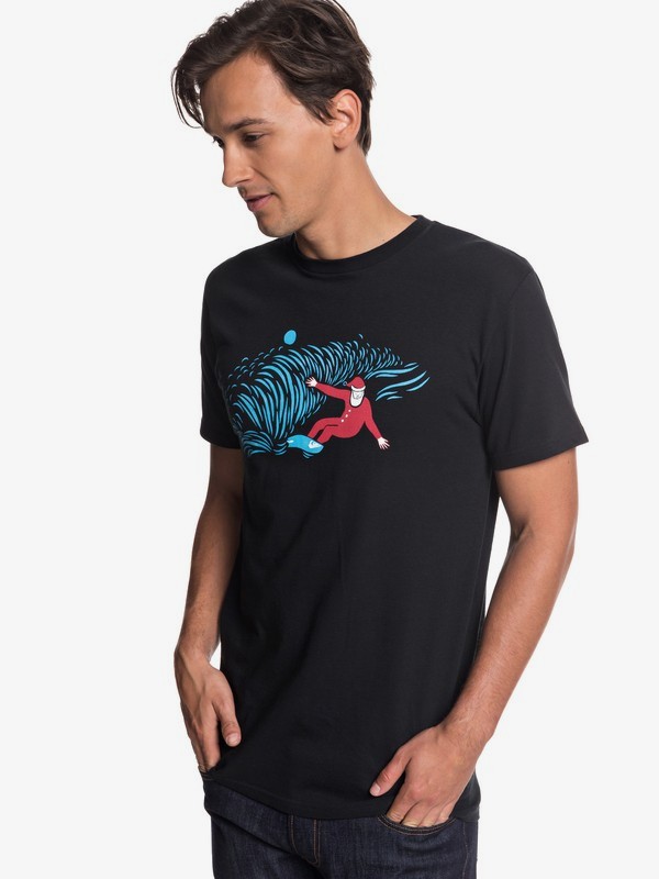 quiksilver, Snow Man Shred Tee, BLACK (kvj0) 0 Snow Man Shred Tee AQYZT05794 Quiksilver