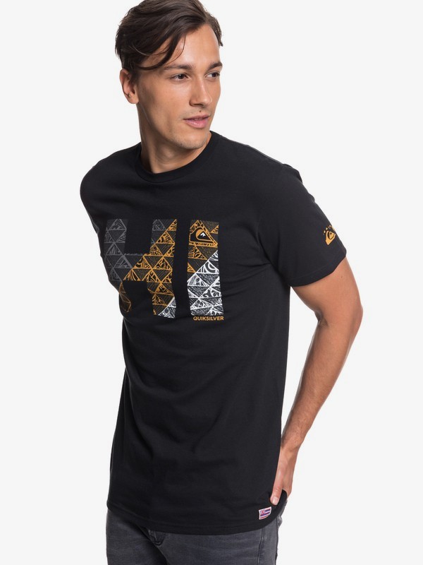 quiksilver, Hawaii Hi Tee, BLACK (kvj0) 0 Hawaii Hi Tee Black AQYZT05797 Quiksilver