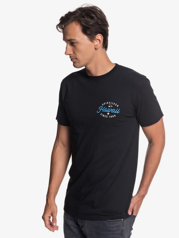 quiksilver, Hawaii Store Front Tee, BLACK (kvj0) 0 Hawaii Store Front Tee Black AQYZT05798 Quiksilver