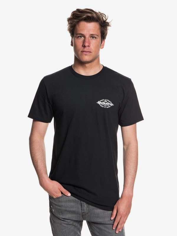 quiksilver, Kyoto Halls Tee, BLACK (kvj0) 0 Kyoto Halls Tee Black AQYZT05831 Quiksilver