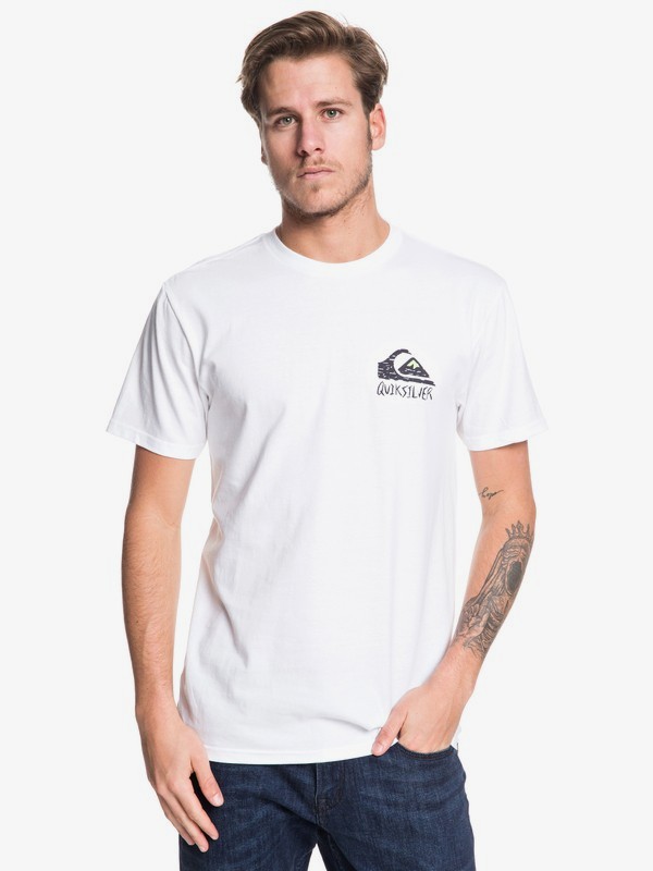 quiksilver, Yoshino Blossom Tee, WHITE (wbb0) 0 Yoshino Blossom Tee White AQYZT05832 Quiksilver