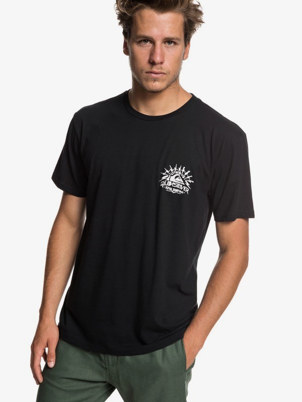 quiksilver, Blast Off Tee, BLACK (kvj0) 0 Blast Off Tee Black AQYZT05930 Quiksilver