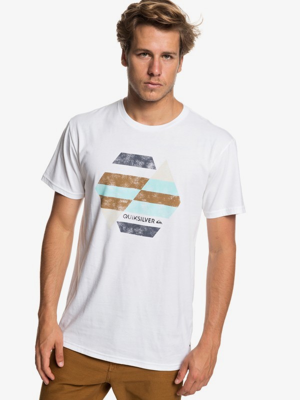 quiksilver, Retro Lefts Tee, WHITE (wbb0) 0 Retro Lefts Tee White AQYZT05932 Quiksilver