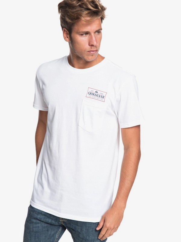quiksilver, Grind Date Tee, WHITE (wbb0) 0 Grind Date Tee White AQYZT05938 Quiksilver
