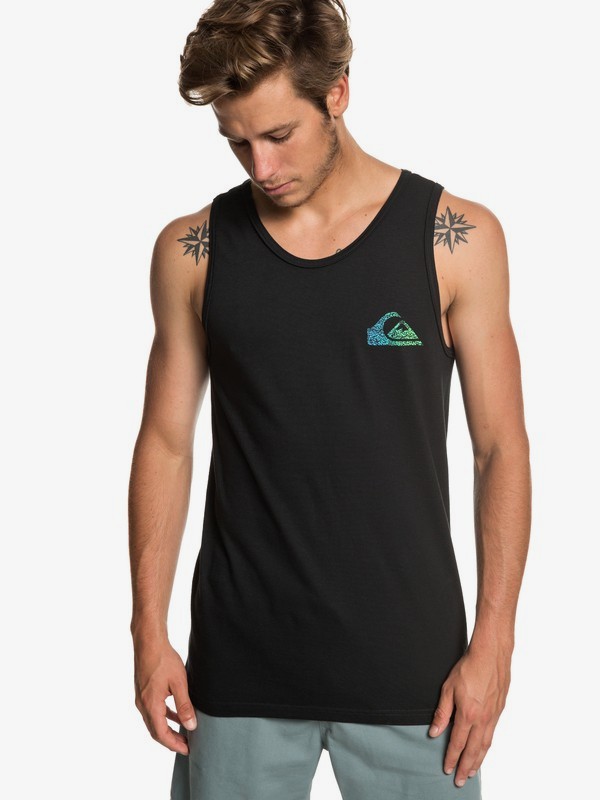 quiksilver, Time Warp Tank, BLACK (kvj0) 0 Time Warp Tank Black AQYZT05947 Quiksilver