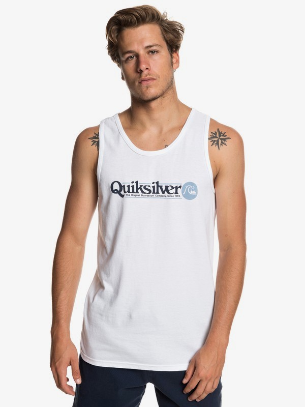 quiksilver, Art Tickle Tee, WHITE (wbb0) 0 Art Tickle Tee White AQYZT05948 Quiksilver