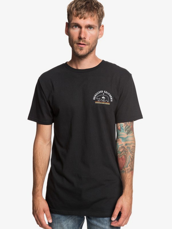 quiksilver, The Cub CA Tee, BLACK (kvj0) 0 The Cub CA Tee Black AQYZT05962 Quiksilver