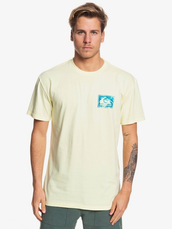 quiksilver, Architexture Tee, TENDER YELLOW (ydb0) 0 Architexture Tee Yellow AQYZT06051 Quiksilver
