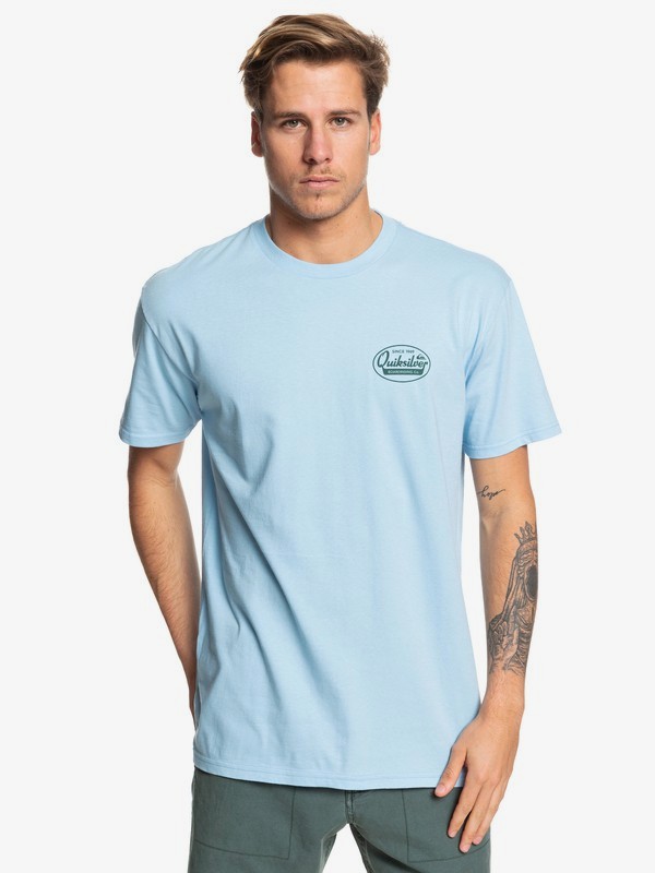 quiksilver, What We Do Best Tee, AIRY BLUE (bfa0) 0 What We Do Best Tee Blue AQYZT06052 Quiksilver