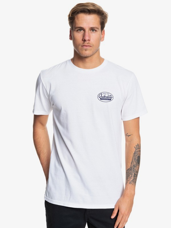 quiksilver, What We Do Best Tee, WHITE (wbb0) 0 What We Do Best Tee White AQYZT06052 Quiksilver