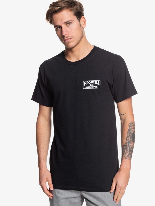 quiksilver, FL Sunshine Tee, BLACK (kvj0) 0 FL Sunshine Tee Black AQYZT06071 Quiksilver