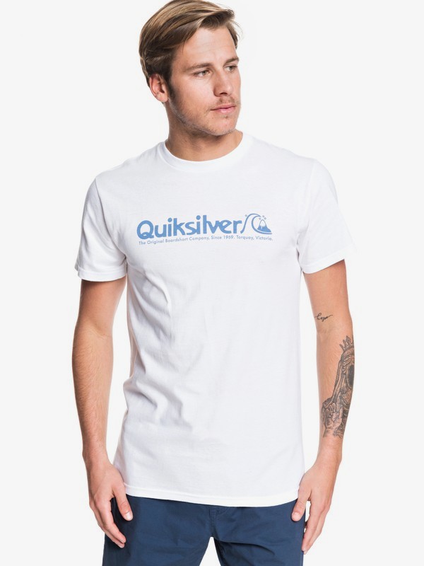 quiksilver, Modern Legends Tee, WHITE (wbb0) 0 Modern Legends Tee White AQYZT06176 Quiksilver