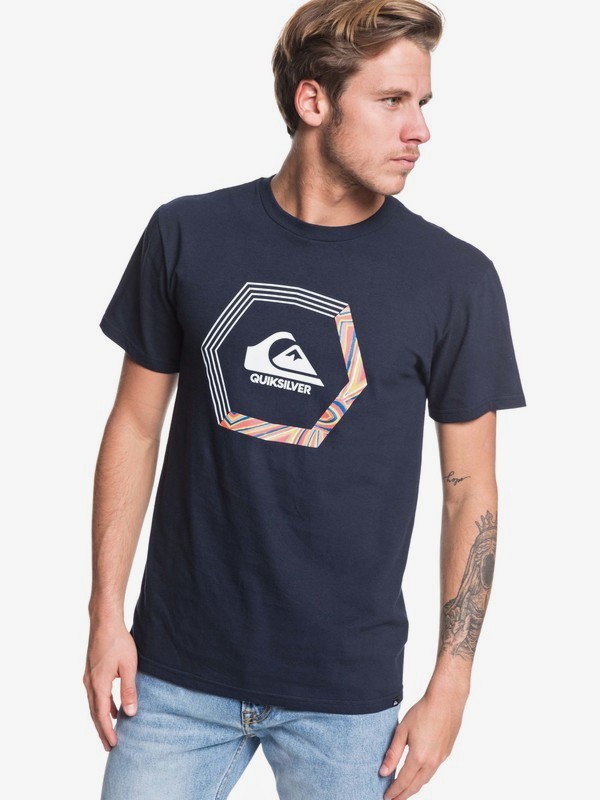 quiksilver, Blade Dreams Tee, SKY CAPTAIN (kye0) 0 Blade Dreams Tee Black AQYZT06177 Quiksilver