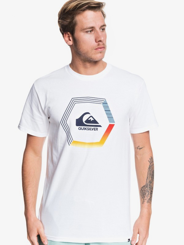 quiksilver, Blade Dreams Tee, WHITE (wbb0) 0 Blade Dreams Tee White AQYZT06177 Quiksilver
