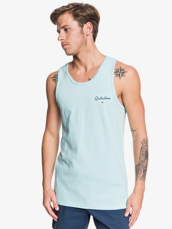 quiksilver, Inside Lines Tank, PASTEL TURQUOISE (bfq0) 0 Inside Lines Tank Blue AQYZT06211 Quiksilver
