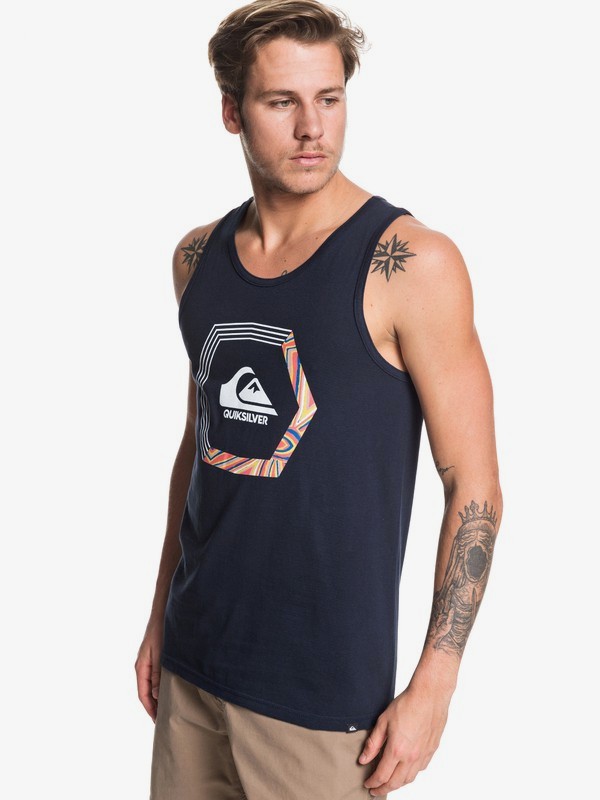 quiksilver, Blade Dreams Tank, SKY CAPTAIN (kye0) 0 Blade Dreams Tank Black AQYZT06212 Quiksilver