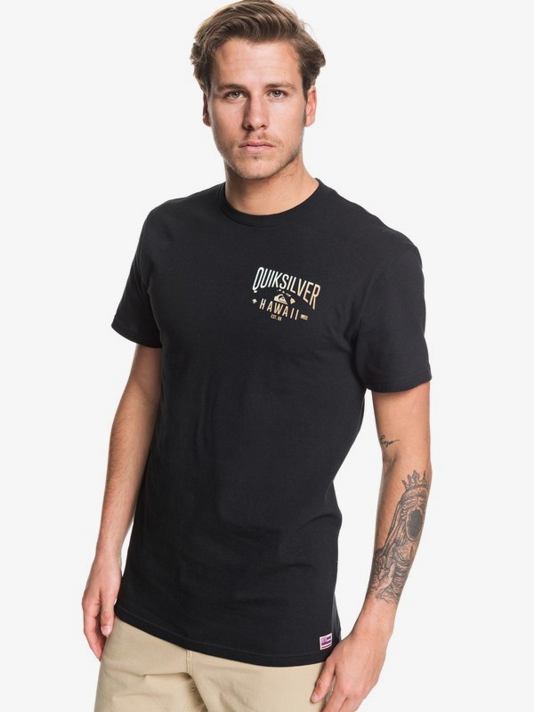 quiksilver, HI Garage Tee, BLACK (kvj0) 0 HI Garage Tee Black AQYZT06219 Quiksilver