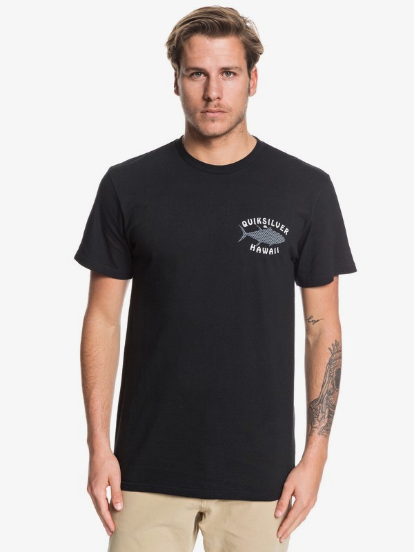 quiksilver, HI Eye Tee, BLACK (kvj0) 0 HI Eye Tee Black AQYZT06220 Quiksilver
