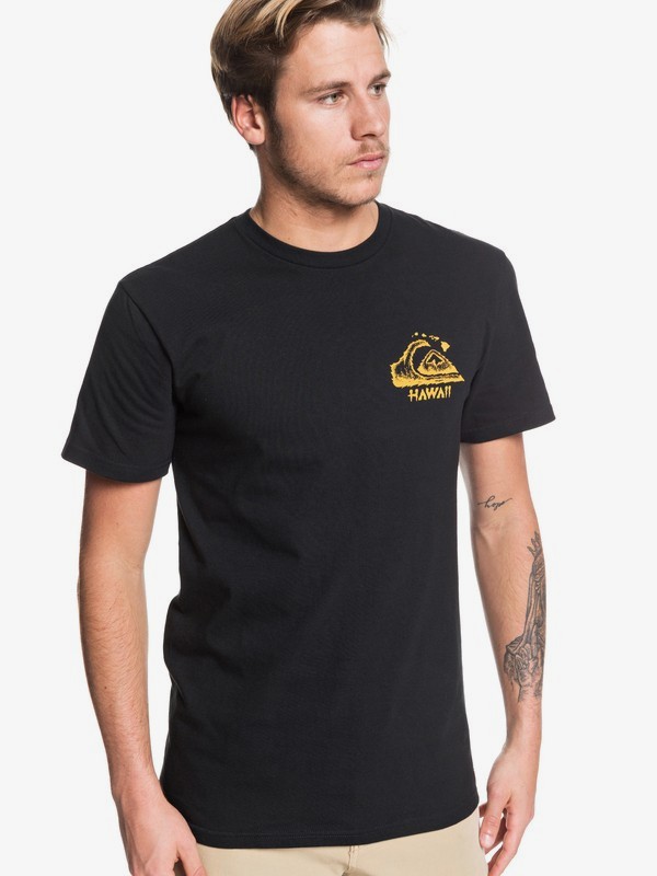 quiksilver, HI Boar Tee, BLACK (kvj0) 0 HI Boar Tee Black AQYZT06221 Quiksilver