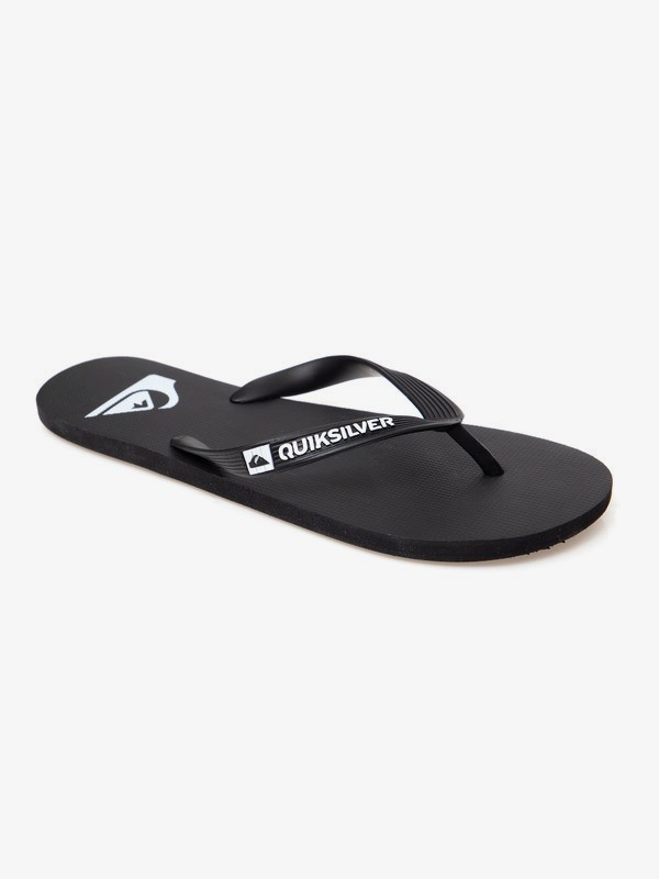 quiksilver, QK CHINELO MOLOKAI BASIC, TRUE BLAK / BALTIC BLUE (blk) 0 QK CHINELO MOLOKAI BASIC Preto BR51330129 Quiksilver