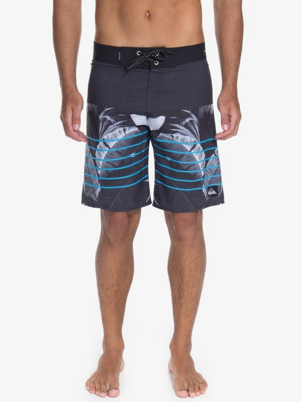 quiksilver, Bermuda Boardshort Highline Slab Island 20" Quiksilver, TRUE BLAK / BALTIC BLUE (blk) 0 Bermuda Boardshort Highline Slab Island 20" Quiksilver Preto BR60012527 Quiksilver