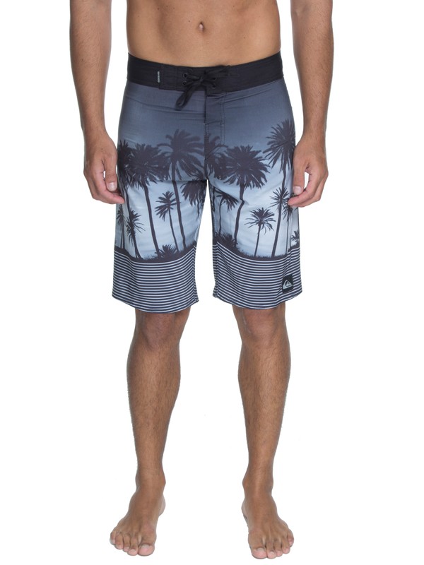quiksilver, Bermuda Boardshort Sunset Vibes 22" Quiksilver, TRUE BLAK / BALTIC BLUE (blk) 0 Bermuda Boardshort Sunset Vibes 22" Quiksilver Preto BR60012534 Quiksilver