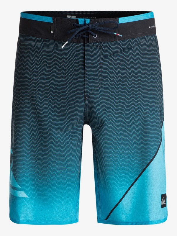 quiksilver, Bermuda Boardshort Highline New Wave 20" Quiksilver, ATOMIC BLUE (bmm6) 0 Bermuda Boardshort Highline New Wave 20" Quiksilver BR60012549 Quiksilver