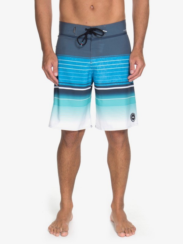 quiksilver, Bermuda Boardshort Highline Swell Vision 21" Quiksilver, ATLANTIC* (bsd0) 0 Bermuda Boardshort Highline Swell Vision 21" Quiksilver Azul BR60012600 Quiksilver
