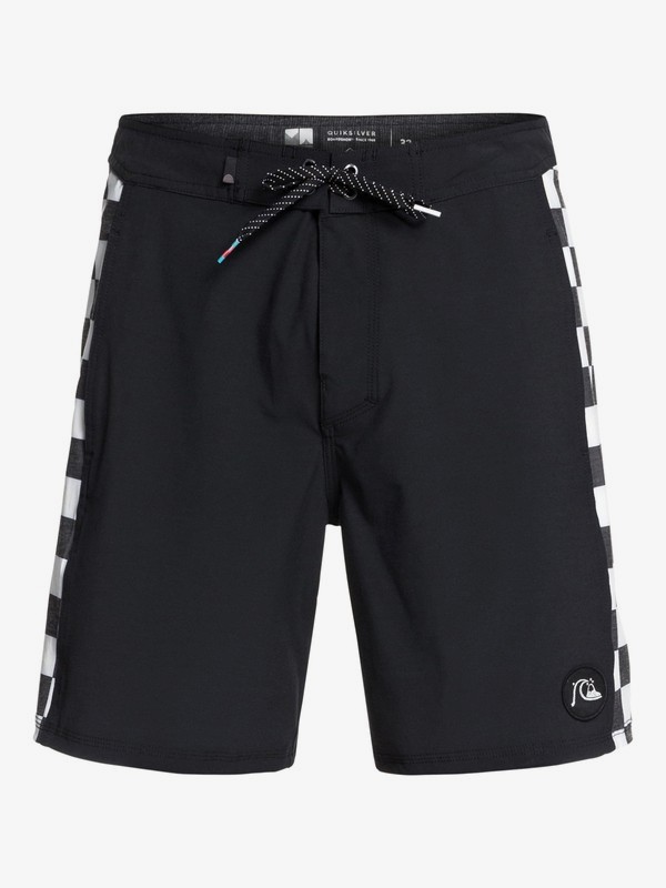 quiksilver, Bermuda Beachshort Checker 18" Quiksilver, BLACK* (kvj6) 0 Bermuda Beachshort Checker 18" Quiksilver BR60012623 Quiksilver