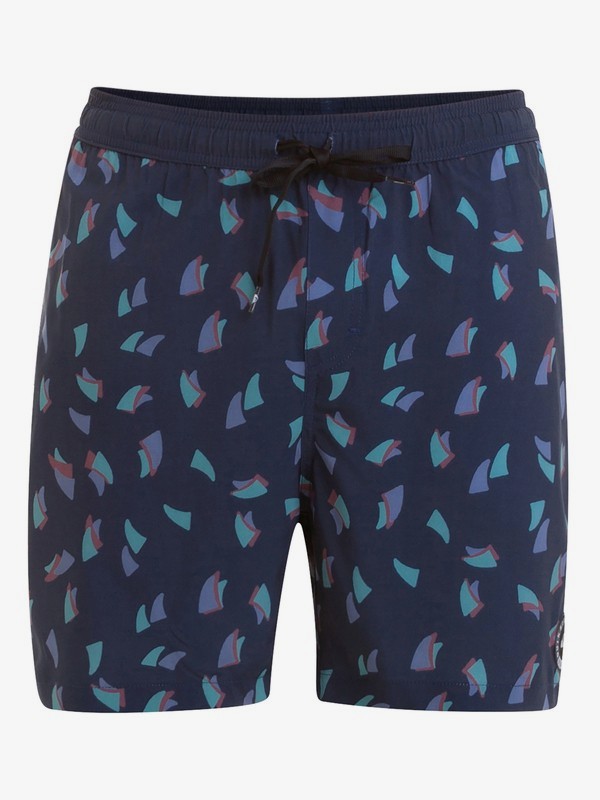 quiksilver, Bermuda Boardshort Pack Volley 18" Quiksilver, NAVY* (nav) 0 Bermuda Boardshort Pack Volley 18" Quiksilver Azul BR60012667 Quiksilver