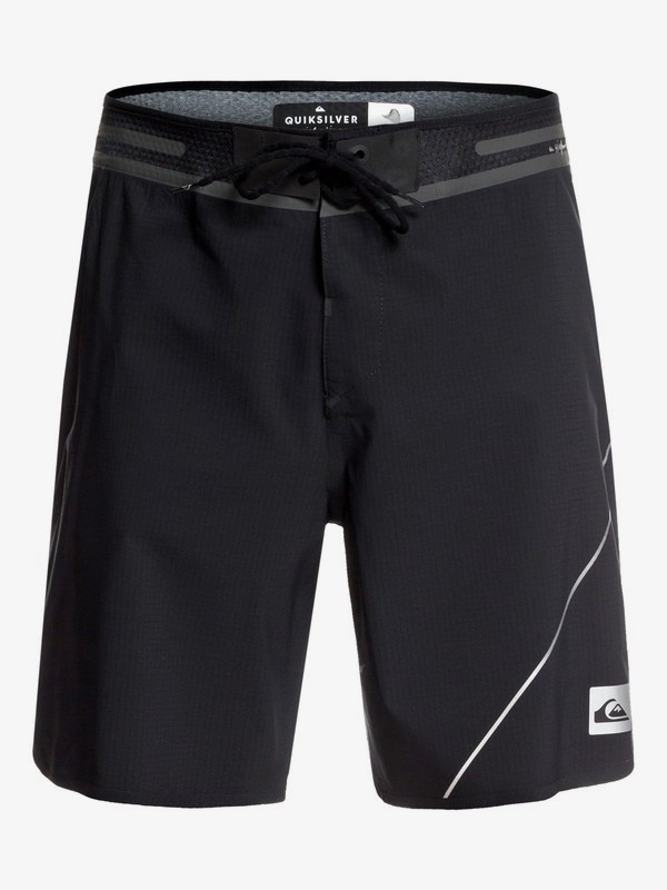 quiksilver, Bermuda Boardshort Highline New Wave Pro 19" Quiksilver, BLACK* (kvj0) 0 Bermuda Boardshort Highline New Wave Pro 19" Quiksilver Preto BR60012681 Quiksilver