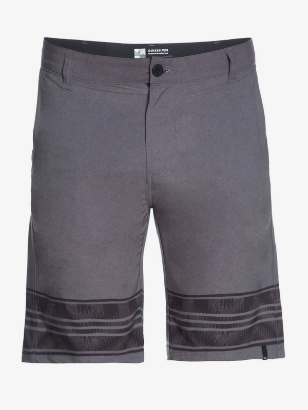 quiksilver, QK BERMUDA AMPHIBIAN ETNICAL, STORMY* (424) 0 QK BERMUDA AMPHIBIAN ETNICAL Cinza BR60031105 Quiksilver
