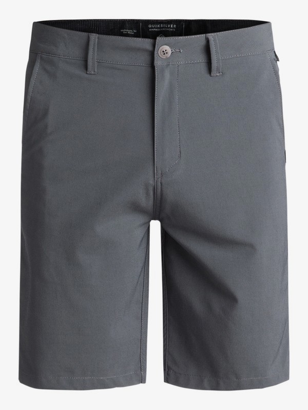 quiksilver, Bermuda Amphibian Transit Twill 20" Quiksilver, IRON GATE (kzm0) 0 Bermuda Amphibian Transit Twill 20" Quiksilver BR60031129 Quiksilver