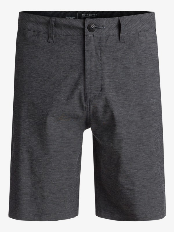 quiksilver, Bermuda Amphibian Union Heather 20" Quiksilver, TRUE BLACK (kvj0) 0 Bermuda Amphibian Union Heather 20" Quiksilver BR60031131 Quiksilver